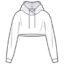 Women’s Cropped Hooded