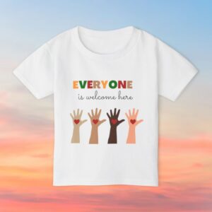 Everyone Is Welcome Here Kid T-Shirt