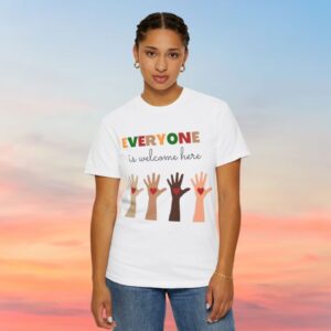 Everyone Is Welcome Here Men’s T-Shirt