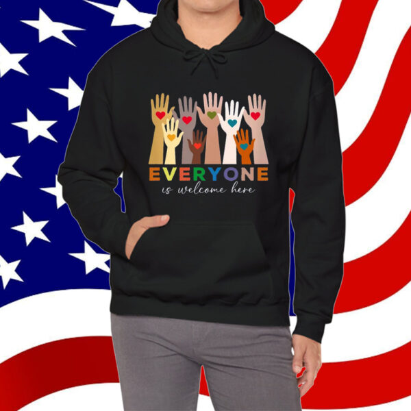 Idaho Teacher Shirt, Everyone Is Welcome Here Tee