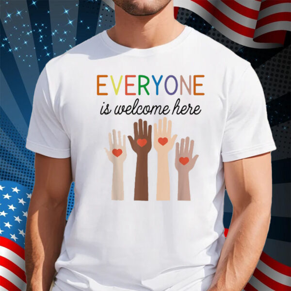 Idaho teacher shirt everyone is welcome here T-Shirt