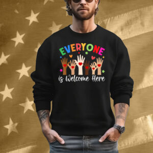 Everyone Is Welcome Here Idaho Teacher Shirts