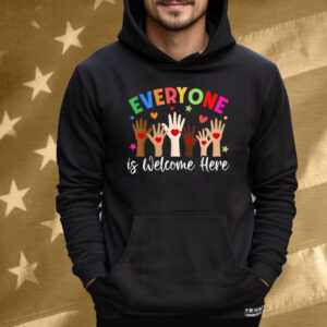 Everyone Is Welcome Here Idaho Teacher Shirts