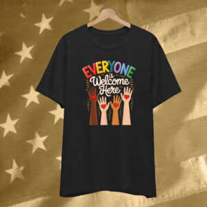 Everyone Is Welcome Here Idaho Teacher Unisex Shirt