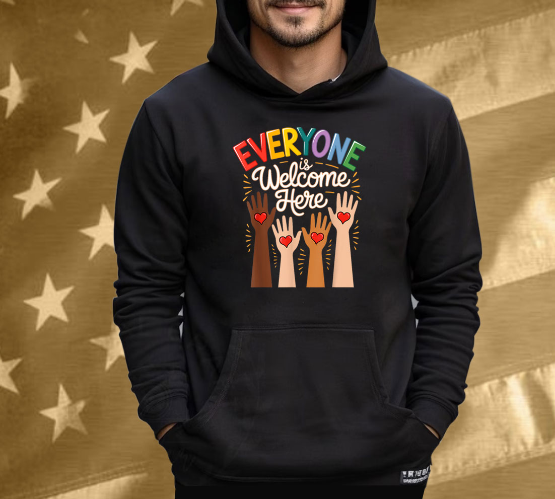 Everyone Is Welcome Here Idaho Teacher Unisex Shirt