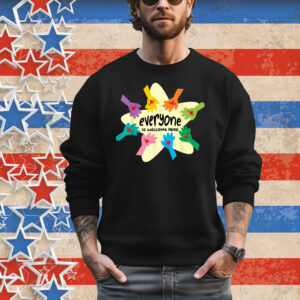 Everyone Is Welcome Here Shirt Idaho Teacher Equality Retro T-Shirt