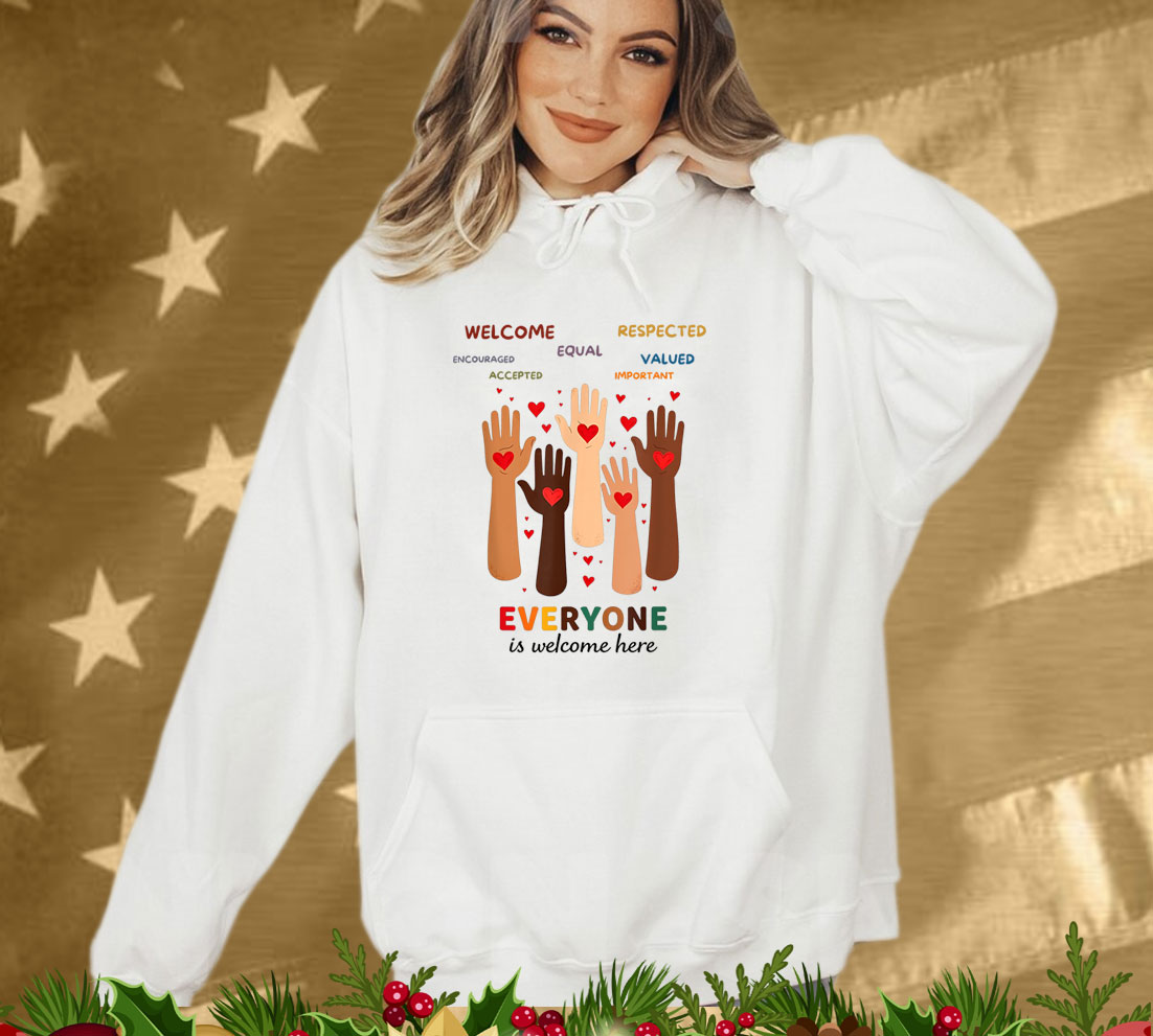Welcome Everyone Is Welcome Here Idaho Teacher Unisex T-Shirt